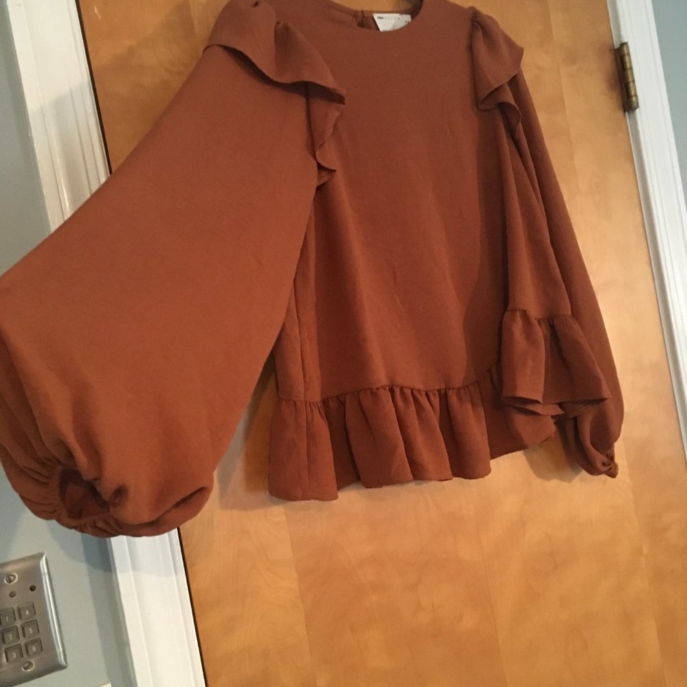 ASOS Ruffle Blouse - Picture 7 of 11